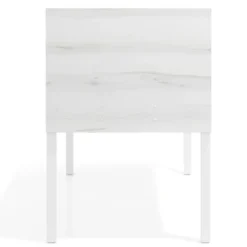Separador para mesa individual lateral fijo en melamina