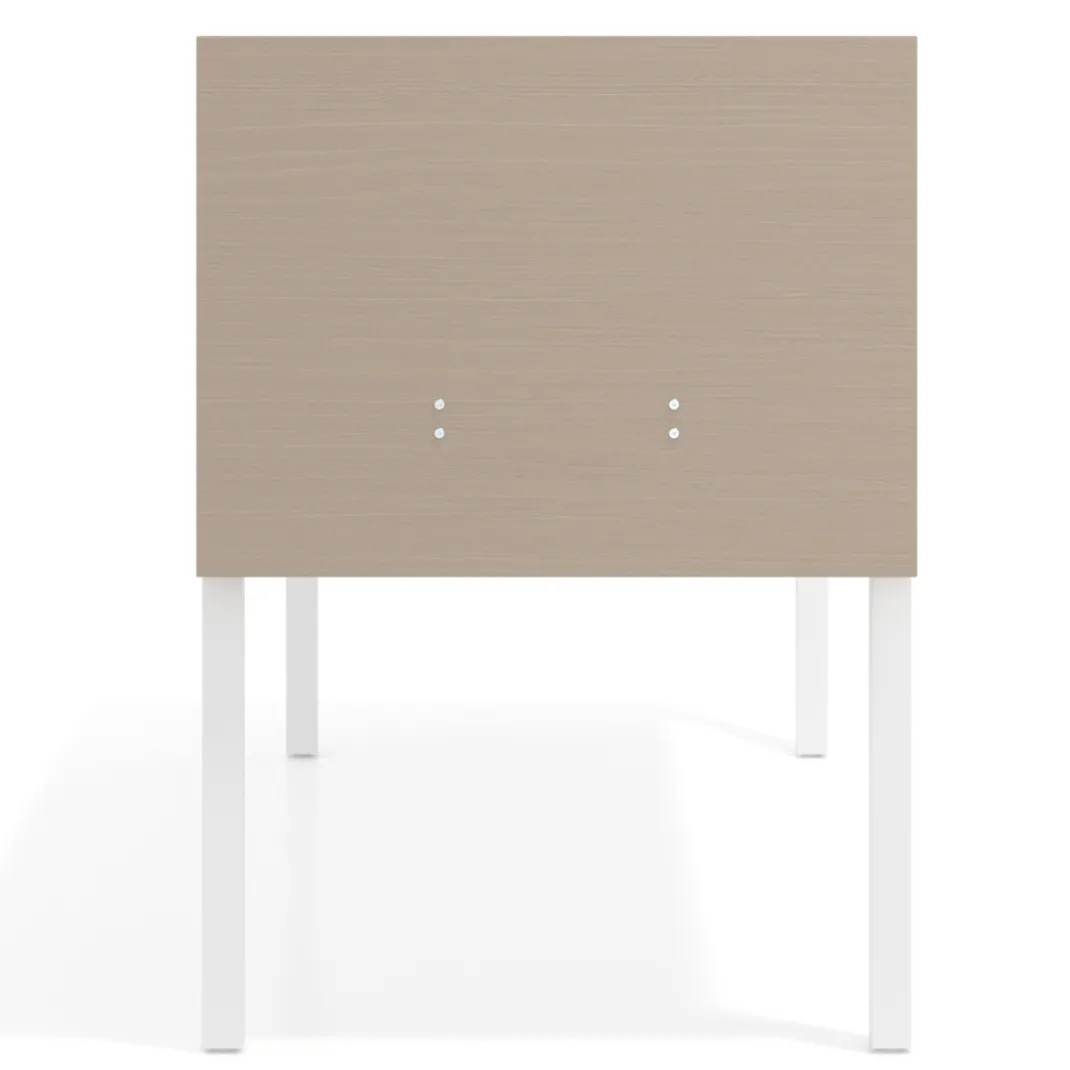 Separador para mesa individual lateral móvil en melamina