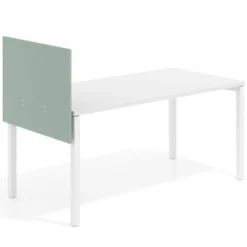 Separador para mesa individual lateral móvil en melamina