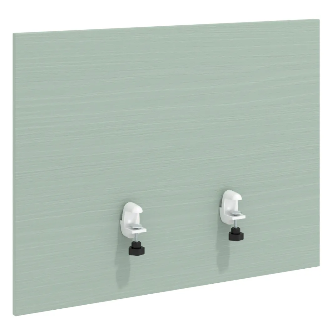 Separador para mesa individual lateral móvil en melamina