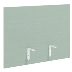 Separador para mesa individual lateral fijo en melamina