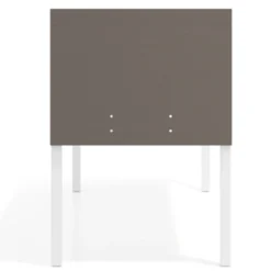 Separador para mesa individual lateral fijo en melamina