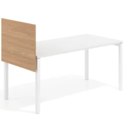 Separador para mesa individual lateral móvil en melamina