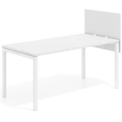 Separador para mesa individual lateral móvil en melamina