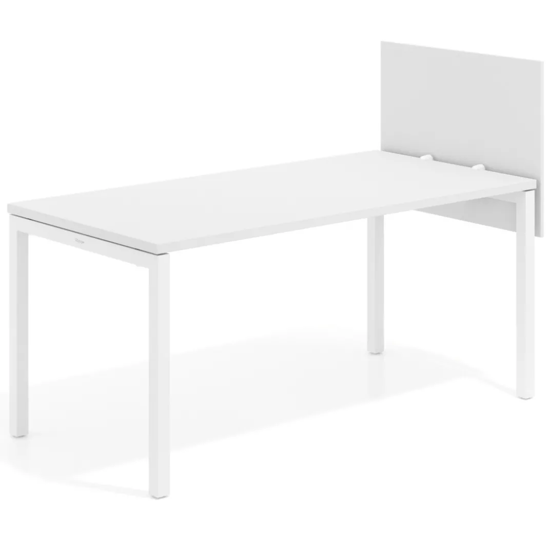 Separador para mesa individual lateral móvil en melamina