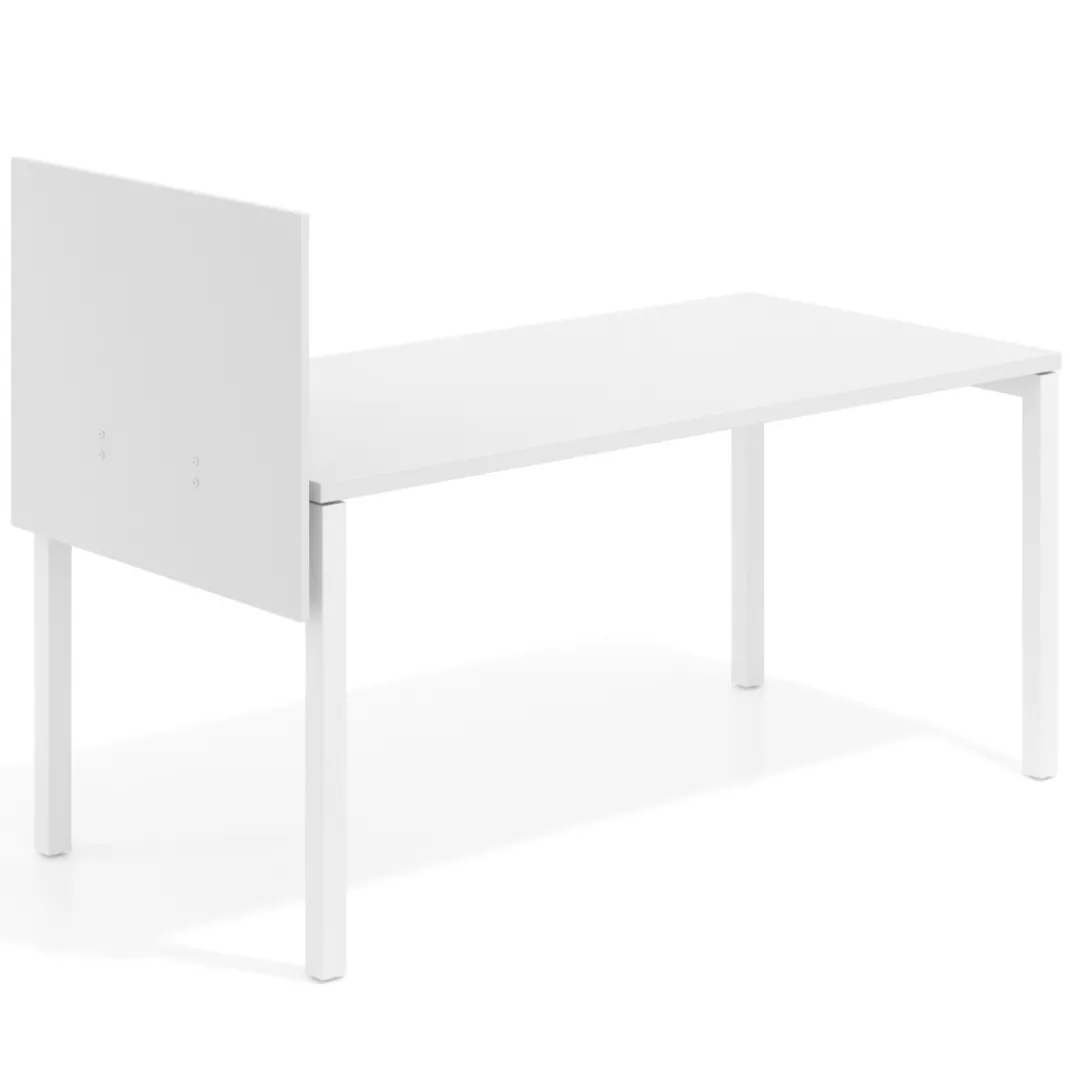 Separador para mesa individual lateral móvil en melamina
