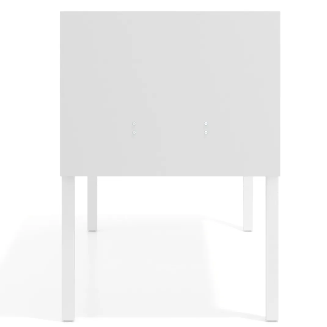 Separador para mesa individual lateral móvil en melamina