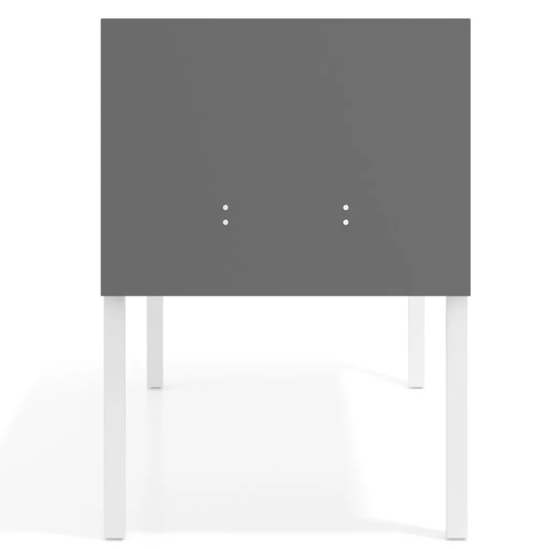 Separador para mesa individual lateral móvil en melamina