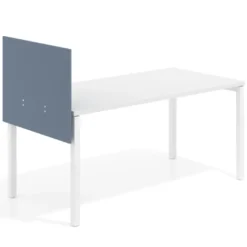 Separador para mesa individual lateral móvil en melamina