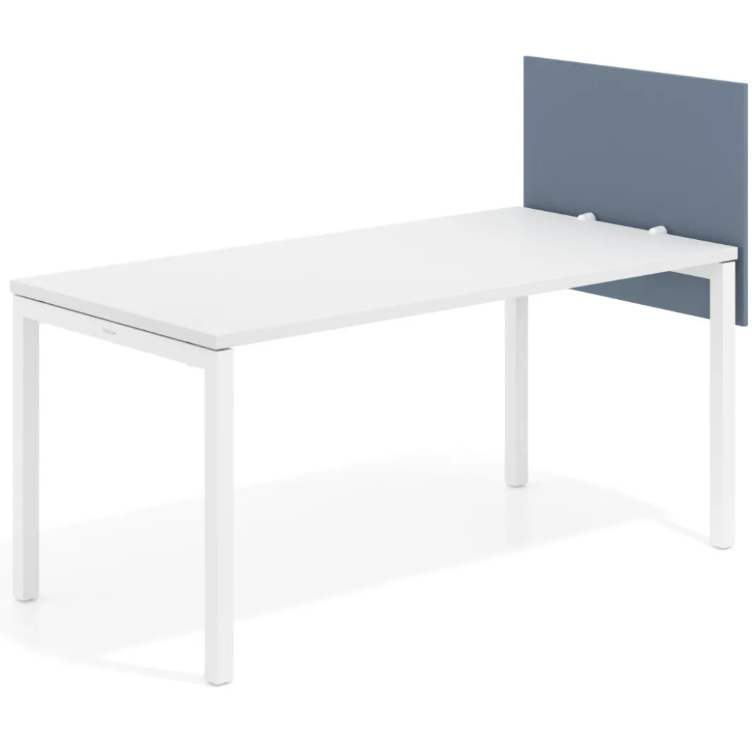 Separador para mesa individual lateral móvil en melamina