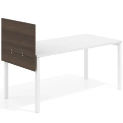 Separador para mesa individual lateral móvil en melamina