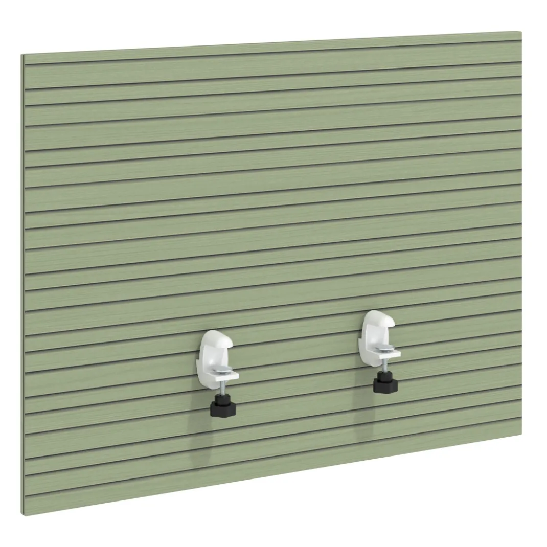 Separador para mesa individual lateral móvil en melamina