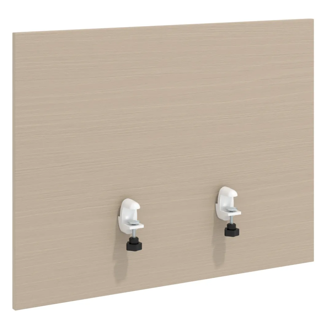 Separador para mesa individual lateral móvil en melamina