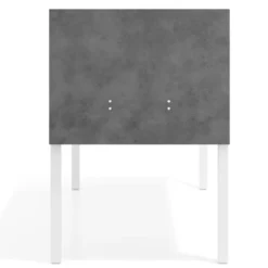Separador para mesa individual lateral móvil en melamina