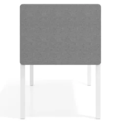 Separador para mesa individual lateral fijo tapizado PET