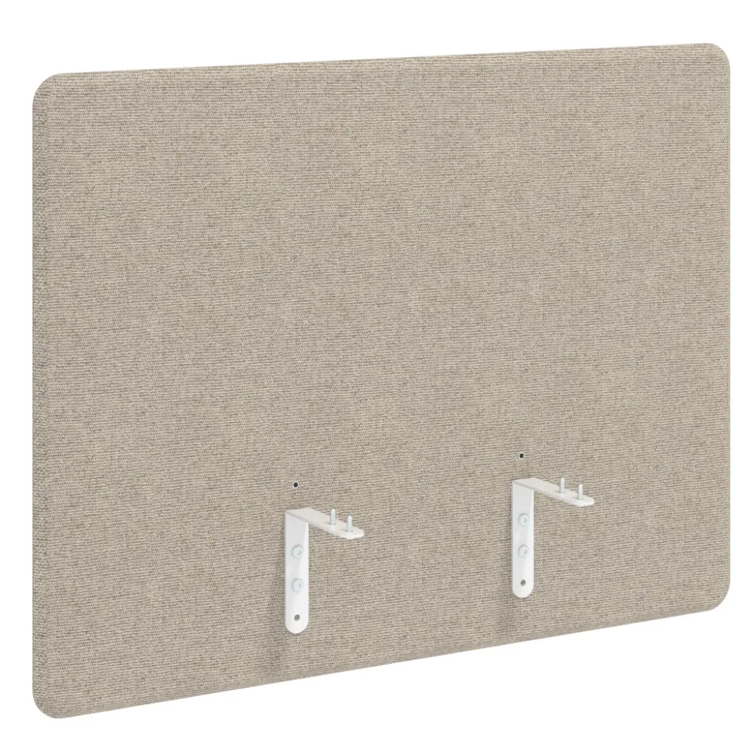 Separador para mesa individual lateral fijo tapizado PET