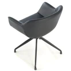Silla confidente Anne, Giratoria Asiento Ecopiel