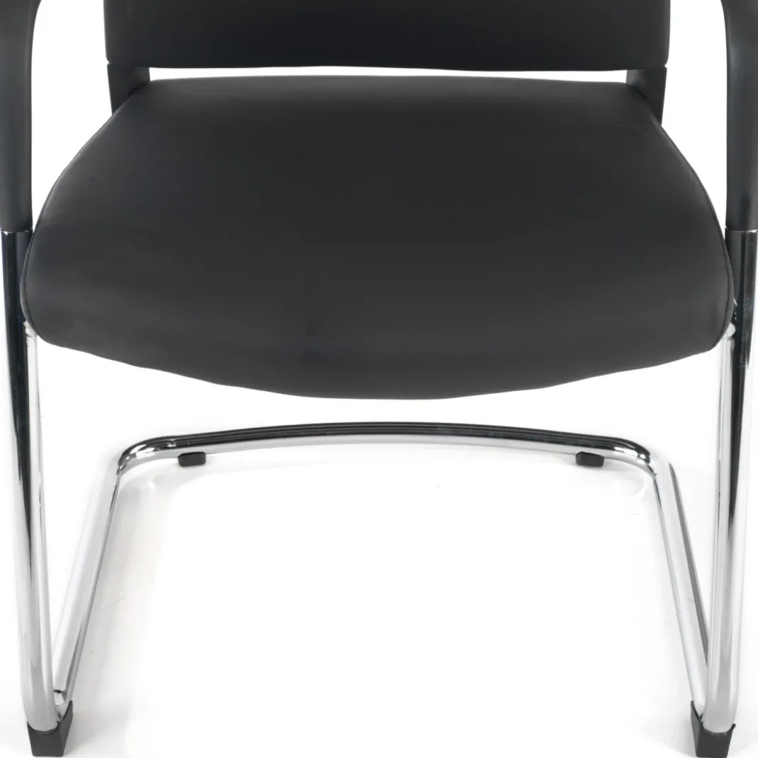 Silla confidente Dante patín ecopiel