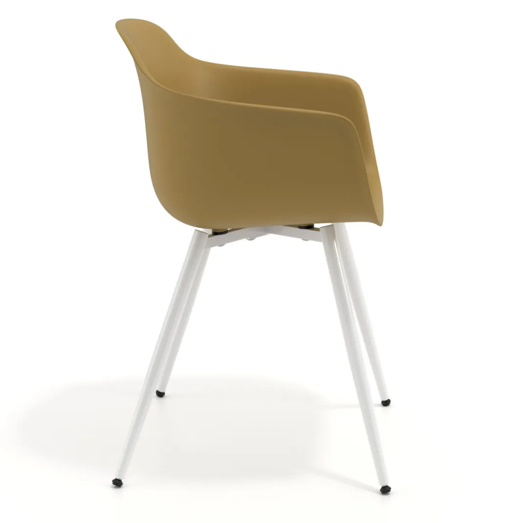 Silla Confidente Elisa, 4 Patas, diseño envolvente