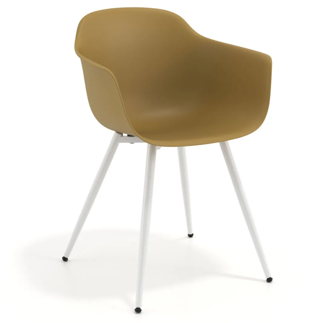 Silla Confidente Elisa, 4 Patas, diseño envolvente