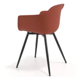Silla Confidente Elisa, 4 Patas, diseño envolvente