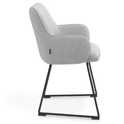Silla confidente Gala, estructura patín