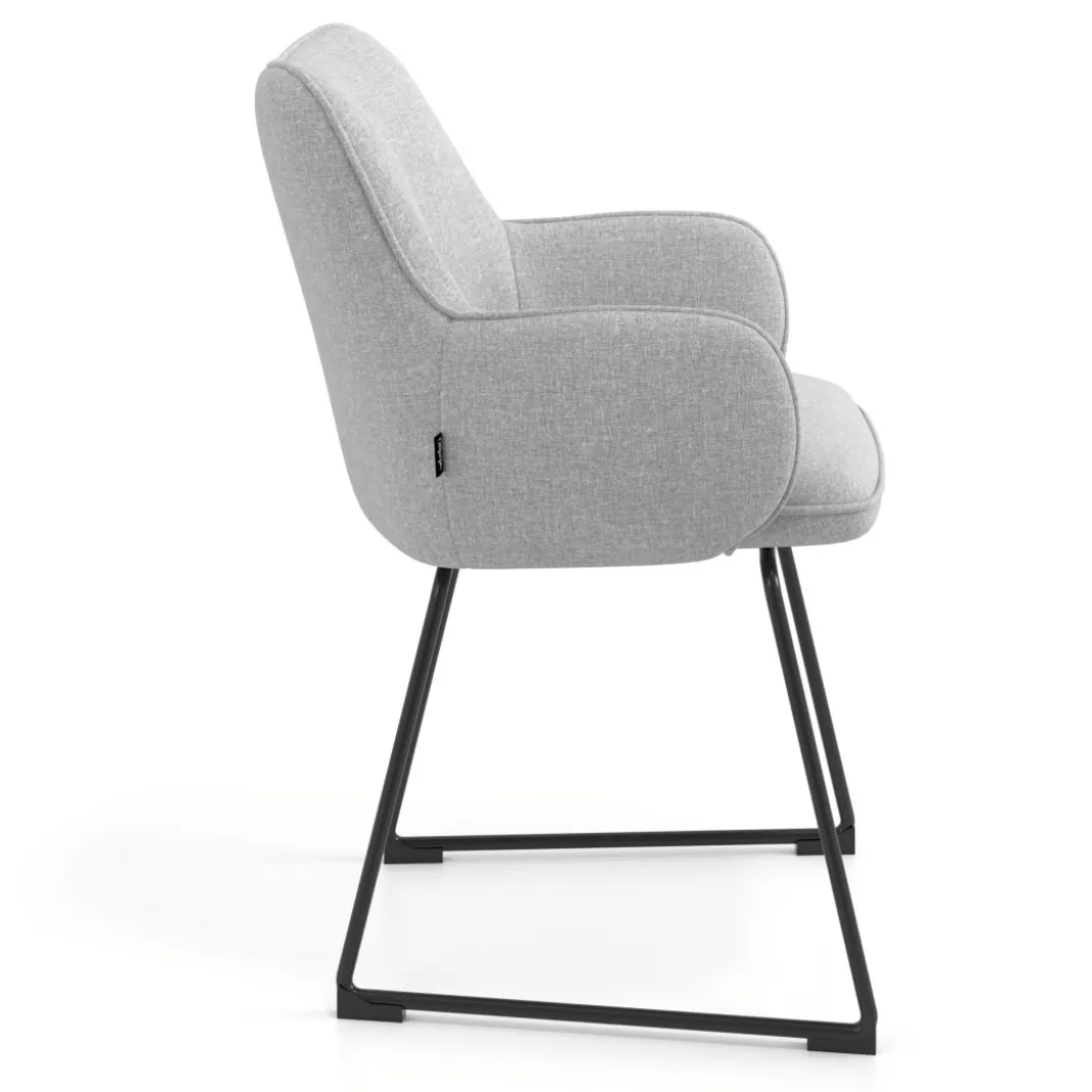 Silla confidente Gala, estructura patín