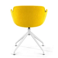 Silla confidente Ivonne Giratoria Asiento Tapizado