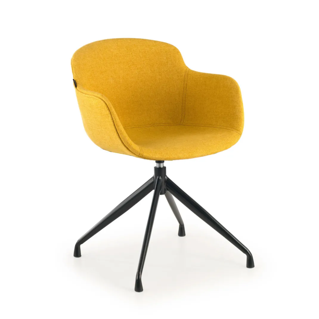 Silla confidente Ivonne Giratoria Asiento Tapizado