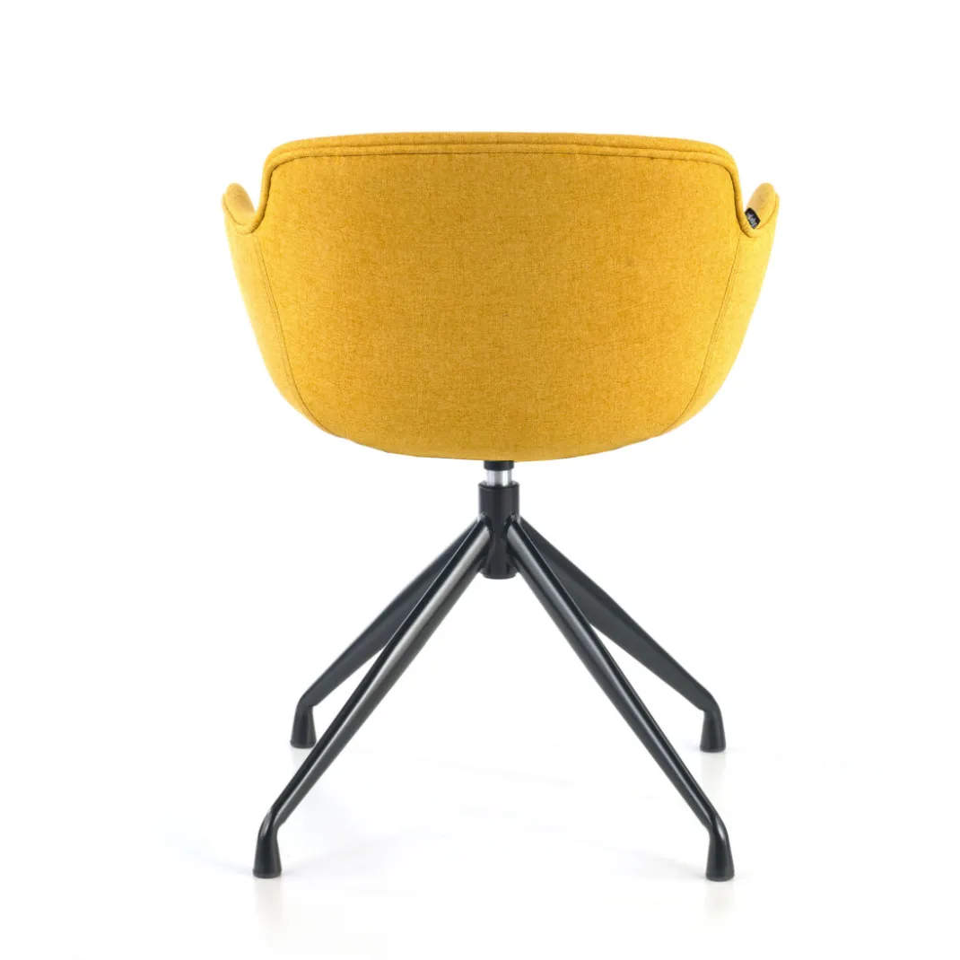 Silla confidente Ivonne Giratoria Asiento Tapizado