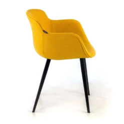 Silla confidente Ivonne, Patas, Estructura metálica, Tapizada