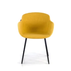 Silla confidente Ivonne, Patas, Estructura metálica, Tapizada