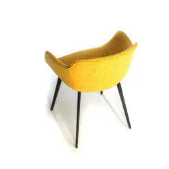 Silla confidente Ivonne, Patas, Estructura metálica, Tapizada