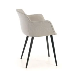 Silla confidente Ivonne, Patas, Estructura metálica, Tapizada