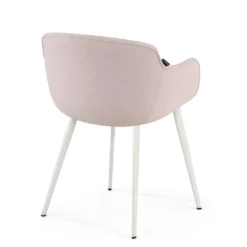 Silla confidente Ivonne, Patas, Estructura metálica, Tapizada