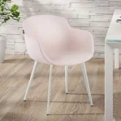 Silla confidente Ivonne, Patas, Estructura metálica, Tapizada