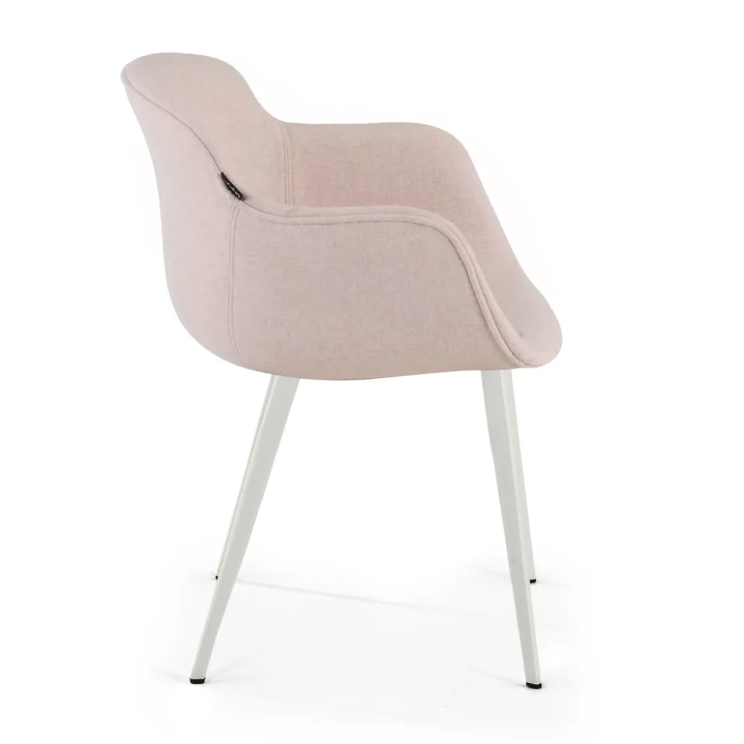 Silla confidente Ivonne, Patas, Estructura metálica, Tapizada