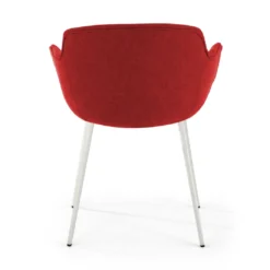 Silla confidente Ivonne, Patas, Estructura metálica, Tapizada