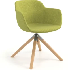 Silla confidente Ivonne Patas Madera Tapizado