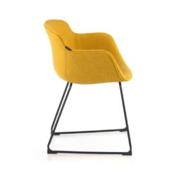 Silla confidente Ivonne patín Asiento Tapizado