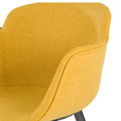 Silla confidente Ivonne patín Asiento Tapizado