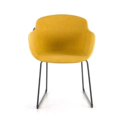 Silla confidente Ivonne patín Asiento Tapizado