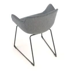 Silla confidente Ivonne patín Asiento Tapizado