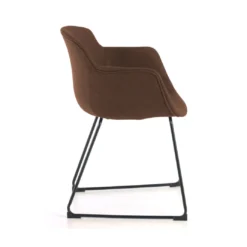 Silla confidente Ivonne patín Asiento Tapizado