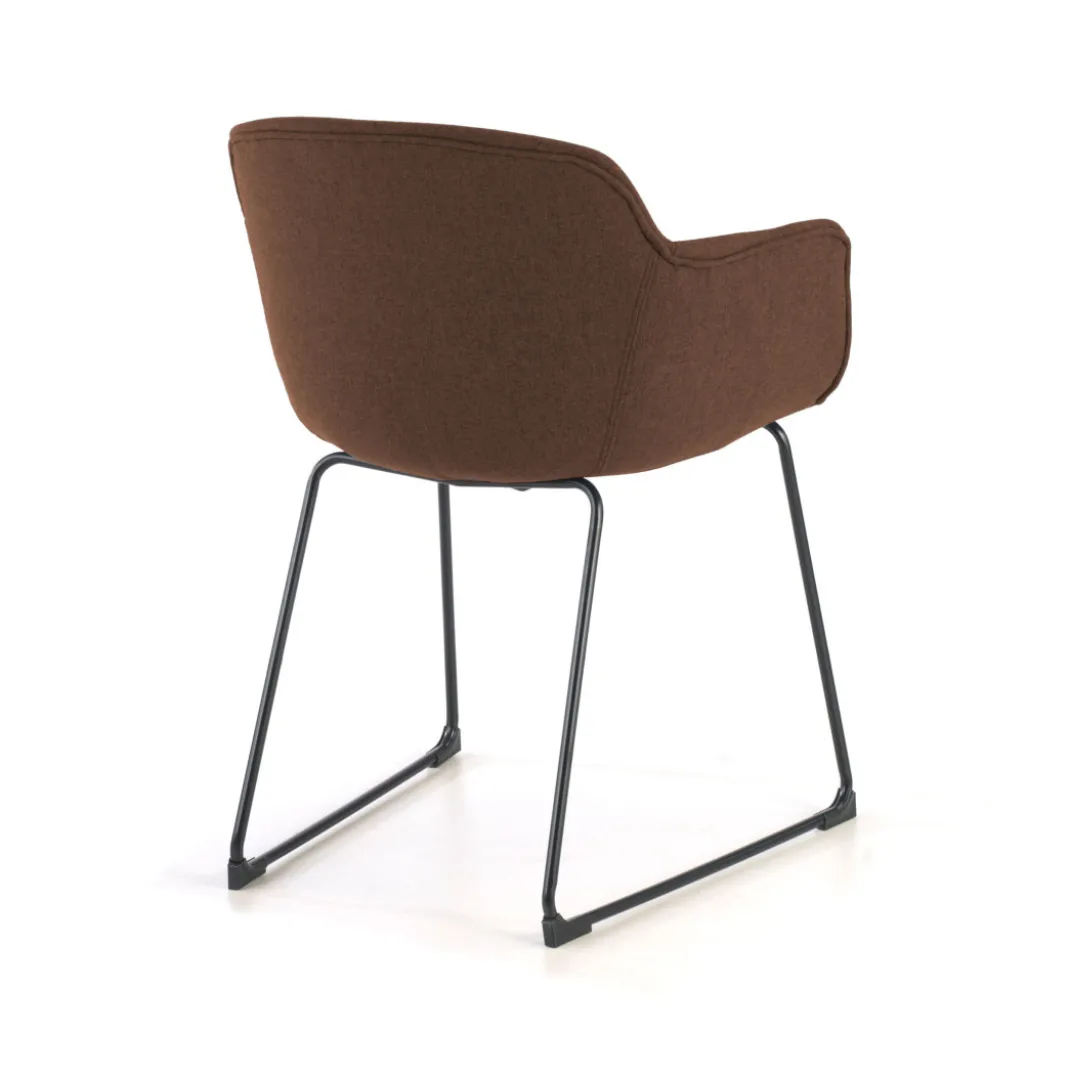 Silla confidente Ivonne patín Asiento Tapizado