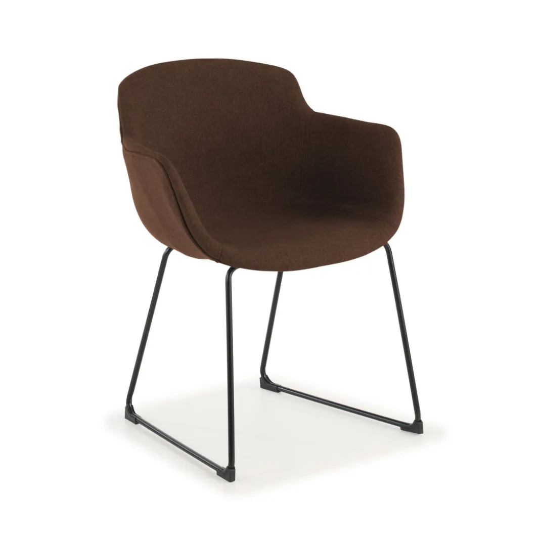 Silla confidente Ivonne patín Asiento Tapizado