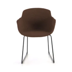 Silla confidente Ivonne patín Asiento Tapizado