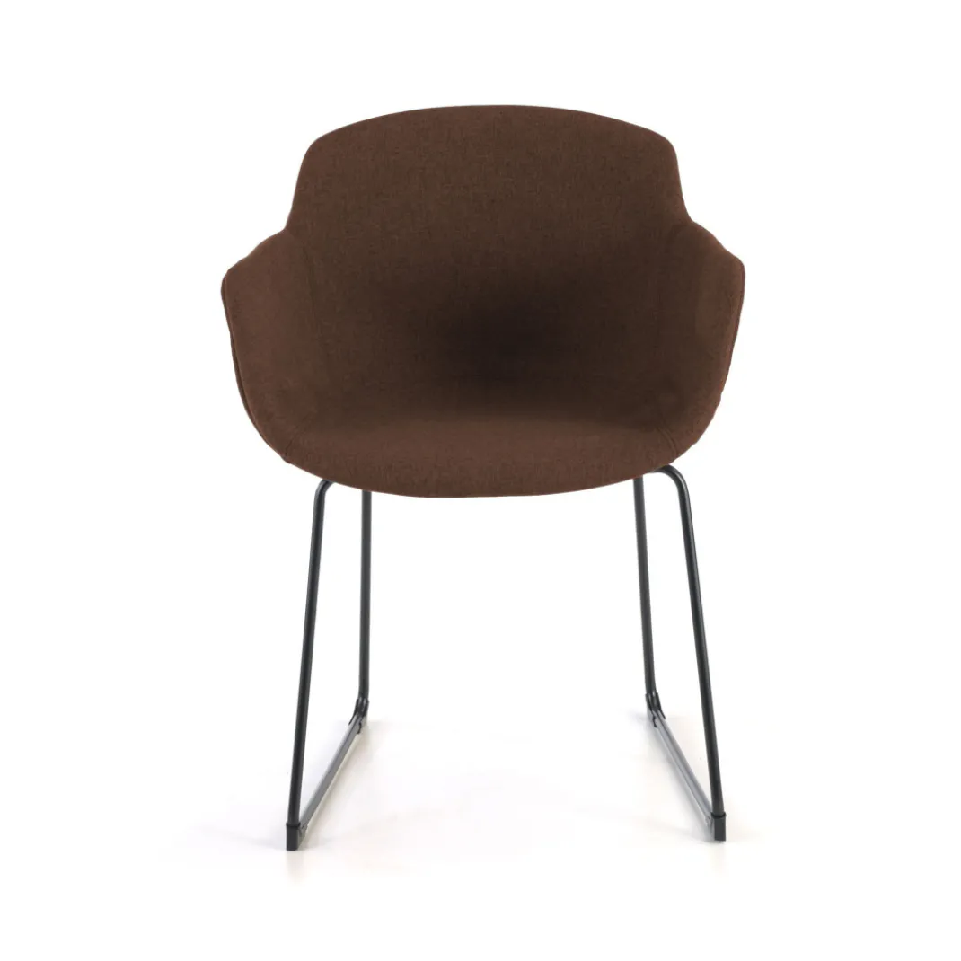 Silla confidente Ivonne patín Asiento Tapizado
