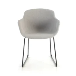 Silla confidente Ivonne patín Asiento Tapizado