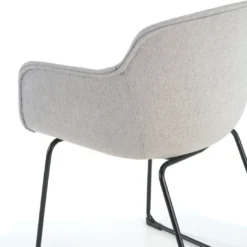 Silla confidente Ivonne patín Asiento Tapizado